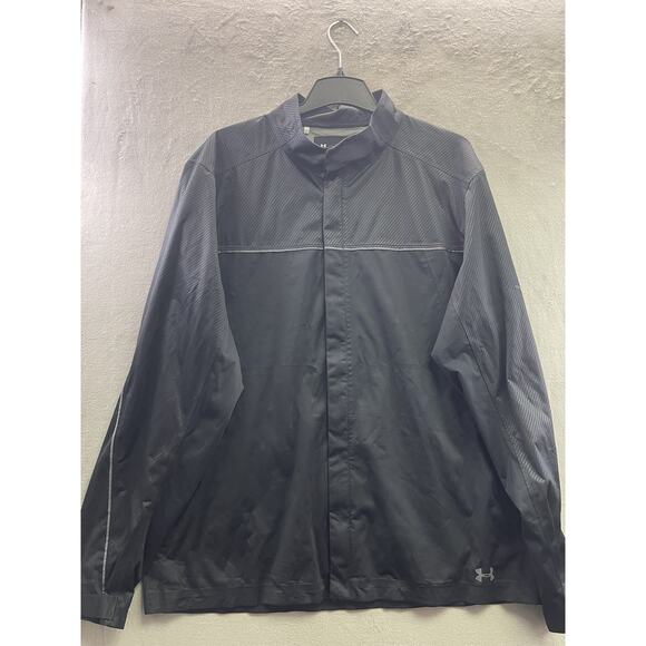 Under Armour Men's Golf Storm Proof Jacket in Black Size 2XL - Style # 1344085 - Picture 1 of 7